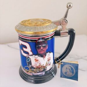 The Dale Earnhardt "The Intimidator" Collector Tankard Beer Stein  Franklin Mint